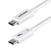 [TBLT5MM50CM240WWH] StarTech.com Certified Thunderbolt 5 Cable - Kabel - Digital/Daten