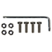 [216591] Brodit Pedestal Mount - Accessories - Schraubensatz - Metall - Metall - Allgemeiner Nutzen - Metallisch - 4 Stück(e)