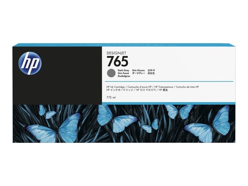 [F9J54A] HP 765 - 775 ml - Dunkelgrau - original - Tintenpatrone