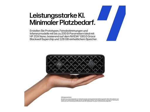 [D4CY3ET#ABD] HP ZGX Nano G1n AI Station - Mini - 1 x GB10