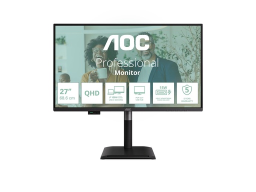 [Q27P4CV] AOC Pro-line Q27P4CV - P4 Series - LED-Monitor - 68.6 cm (27")