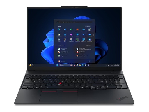 [22AY001VGE] Lenovo ThinkPad E16 Gen 3 22AY - 180°-Scharnierdesign - Intel Core Ultra 5 226V - Win 11 Pro - Arc Graphics 130V - 16 GB RAM - 512 GB SSD TCG Opal Encryption 2, NVMe - 40.6 cm (16")