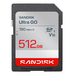 [SDSDUGN-512G-GN6IN] SanDisk Ultra SD UHS-I/s - Secure Digital (SD)