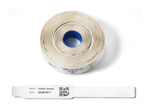 [BWEAB165IW] Brother Selbstklebend - weiß - 20 x 165 mm 250 Stck. (4 Rolle(n)