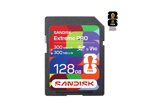 [SDSDXDM-128G-GN4IH] SanDisk Extreme PRO - FIFA World Cup 2026 Edition