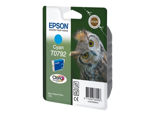[C13T07924020] Epson T0792 - 11 ml - Cyan - original - Blister