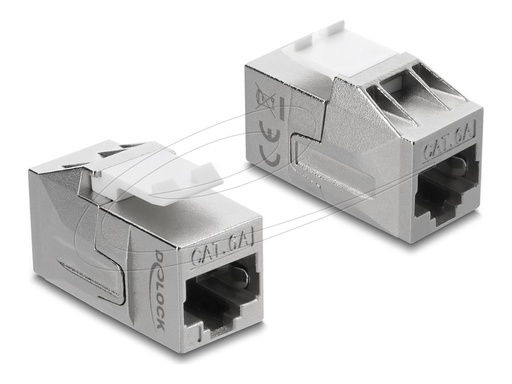 [91122] Delock Keystone-Modul - RJ-45 (W) zu RJ-45 (W)