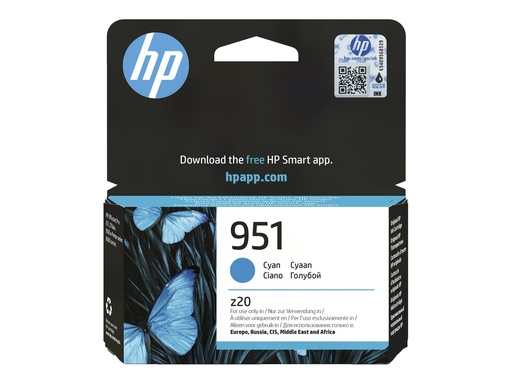 [CN050AE#LS1] HP 951 - 9 ml - Cyan - original - Officejet
