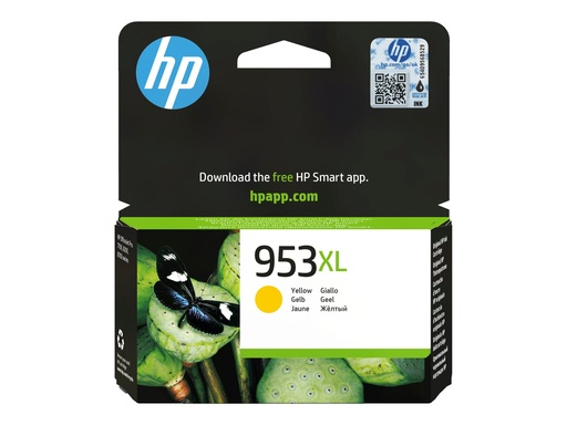 [F6U18AE#LS1] HP 953XL - 18 ml - Hohe Ergiebigkeit - Gelb