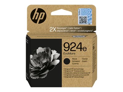 [4K0V0NE#LS1] HP 924e EvoMore - 25 ml - Schwarz - original