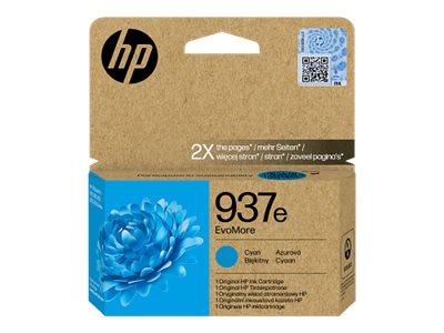[4S6W6NE#LS1] HP 937e EvoMore - 20 ml - Cyan - original - Officejet