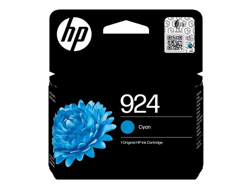 [4K0U3NE#LS1] HP 924 - 6 ml - Cyan - original - Officejet