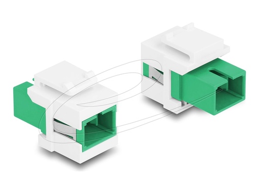 [87120] Delock Keystone-Modul - SC Single-Modus (W)