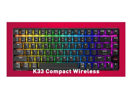 [G8D-24030PAAGB-2] Cherry XTRFY K33 G8D-2403 - Tastatur - 75% -