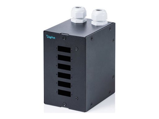 [DN-96990] DIGITUS Glasfaser-Verteilerbox - DIN schienenmontierbar