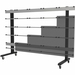 [DS-LEDKMT-FAFE-6X6] Peerless AV LED 6X6 Kitted+ Mobile Trolley Mount DS-LEDKMT-FAFE-6X6