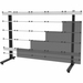 [DS-LEDKFS-FAFE-4X4] Peerless AV LED 4X4 Kitted+ Free Standing Mount DS-LEDKFS-FAFE-4X4