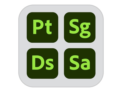 [65317583BA04A12] Adobe Substance 3D Collection for teams - Neue Lizenz - 100 Assets pro Monat - VIP Select - Stufe 4 (100+)