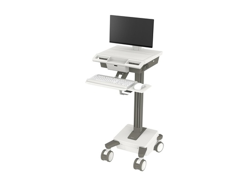[M011-0101-100000-1-0] Ergotron Mosaic - Wagen - für LCD-Display / PC-Ausrüstung - verriegelbar - medizinisch - Bildschirmgröße: bis zu 68,6 cm (bis zu 27 Zoll)
