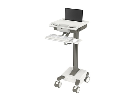 [M021-0101-133301-1-0] Ergotron Mosaic - Wagen - Constant Force-Höhenverstellung - für LCD-Display / PC-Ausrüstung - Laptop, Stufe 3, Std 3x3x3 - verriegelbar - medizinisch - Bildschirmgröße: bis zu 39,6 cm (bis zu 15,6 Zoll)