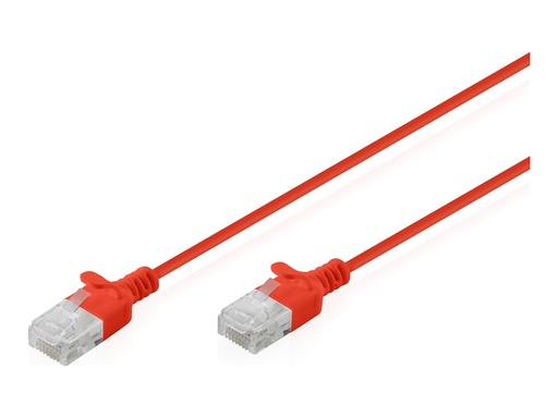 [DK-1618-010S-R] DIGITUS Patch-Kabel - RJ-45 (M) zu RJ-45 (M)