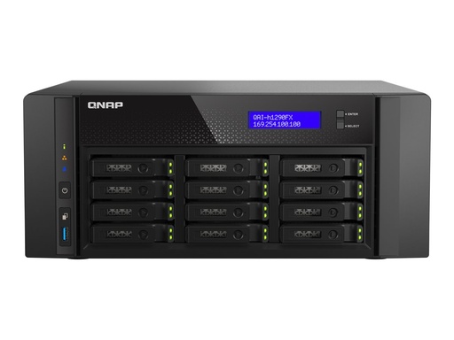 [QAI-H1290FX-7302P-128G] QNAP QAI-h1290FX - NAS-Server - 12 Schächte