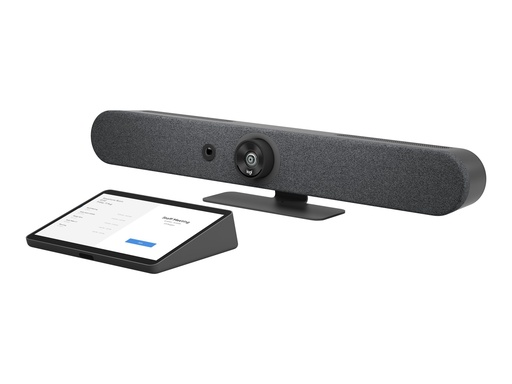 [TAPRMGMSTAPP] Logitech Small Room with Tap + Rally Bar Mini for Microsoft Teams Room on Android - Kit für Videokonferenzen (Videoleiste, Touch-Controller)