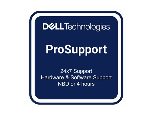[R570_3OS5P4] Dell Erweiterung von 3 Jahre Next Business Day auf 5 Jahre ProSupport 4H - Serviceerweiterung - Arbeitszeit und Ersatzteile (für Server)