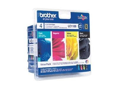 [LC1100VALBPRF] Brother LC1100 Value Blister Pack - 4er-Pack