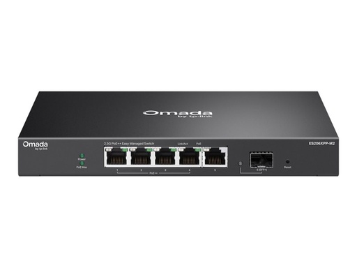 [ES206XPP-M2] TP-LINK ES206XPP-M2 Omada 2.5G BASE-T Eas - Switch - WLAN