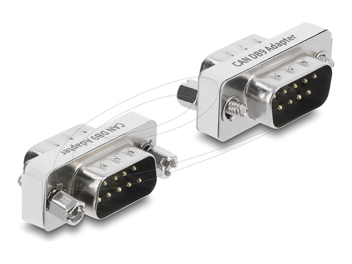 [91312] Delock Serieller Adapter - DB-9 (M) zu DB-9 (M)