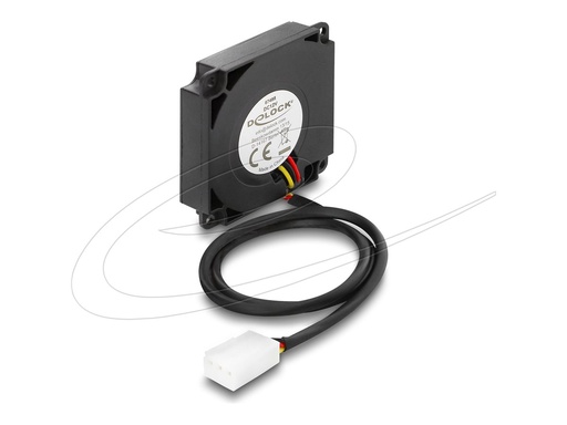 [67488] Delock Radiallüfter Lüftergebläse DC 40 x 40 10 mm - 12 V - Radial