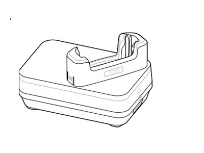 [CRD-TCVTB-1D] Zebra Handheld-Ladestation - for device with rugged boot