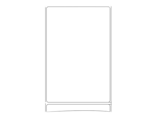 [3011180-T] Zebra Z-Perform 1000T - Papier - entfernbarer Klebstoff - 101.6 x 152.4 mm 485 Etikett(en) (1 Rolle(n)