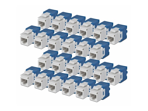 [C6KEYTL180WH24PK] StarTech.com CAT6 KEYSTONE JACK 24-PACK - Netzwerk - CAT 6