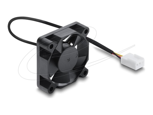 [67616] Delock Axiallüfter DC 35 x 35 10 mm schwarz - Gehäuse-Lüfter - 5 V