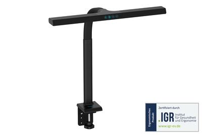 [DA-90490] DIGITUS LED Desk Lamp  - 50cm, 1025lm, 7W, Schwarz