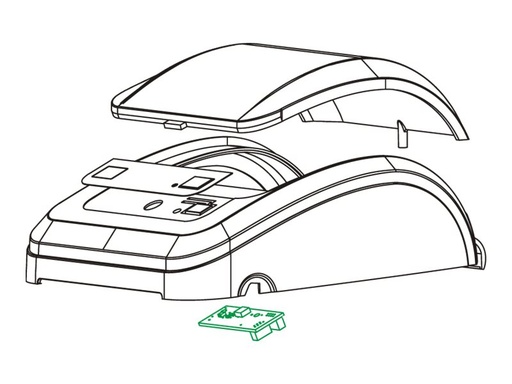 [105934-049] Zebra LCD-Abdeckungseinheit