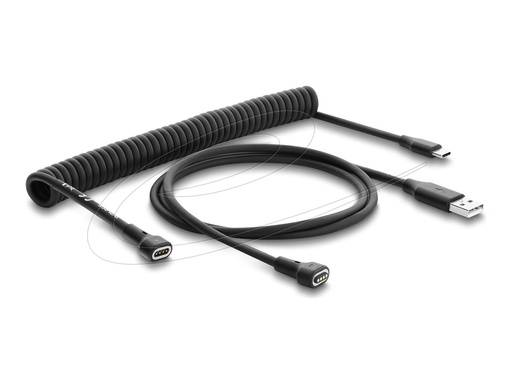 [90992] Delock Magnetic - USB-Kabel - USB (M) zu Pogo (M)