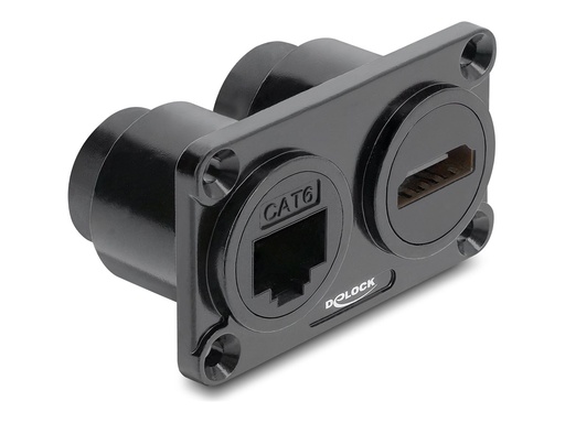 [91172] Delock Einrastmodul - built-in, Cat.6, 4K