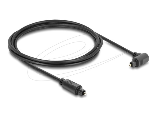 [90931] Delock Digitales Audio-Kabel (optisch) - TOSLINK männlich gewinkelt zu TOSLINK männlich
