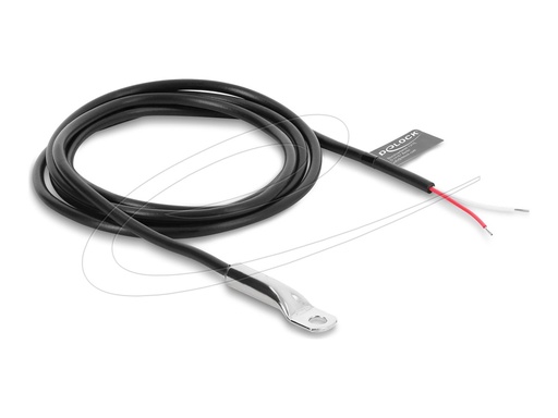 [91812] Delock Temperature sensor cable - M4 ring terminal zu ohne Stecker
