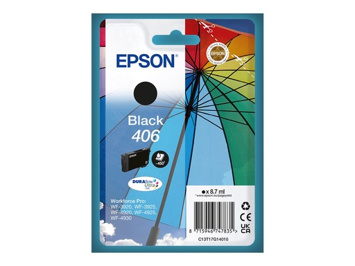[C13T17G14010] Epson 406 - 8.7 ml - Schwarz - original - Blisterverpackung