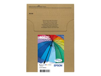 [C13T17H64510] Epson 406XL Multipack EasyMail - 4er-Pack - XL
