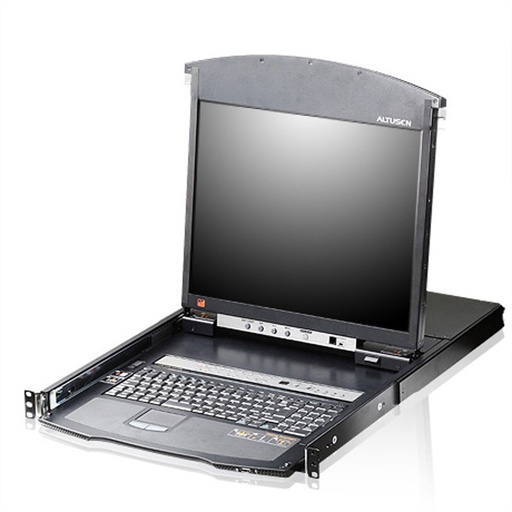 [KL1508AIN-AXA-AG] ATEN KL1508AiN US 48cm LCD IP-KVM 8-Port American Layout