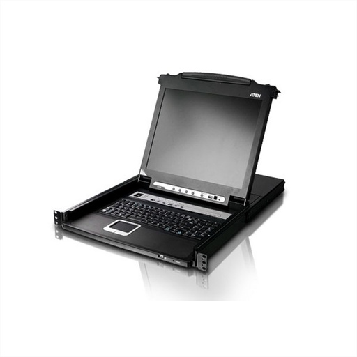 [CL5708M-ATA-ITG] ATEN CL5708M LCD KVM Switch USB-PS/2 VGA 8 Port IT-Layout - Kabel - KVM