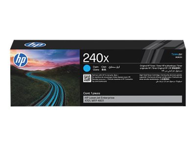 [W2401X] HP 240X - Hohe Ergiebigkeit - Cyan - original - LaserJet - Box - Tonerpatrone (W2401X)