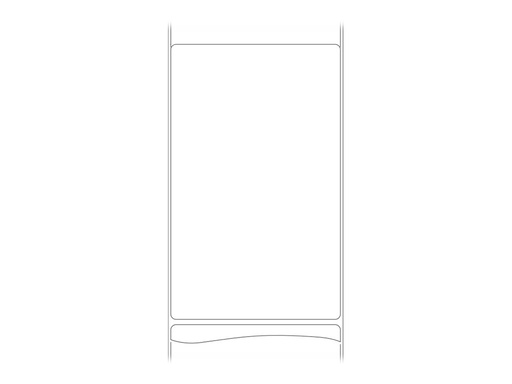[3004519] Zebra Z-Ultimate 3000T - Polyester - glänzend - permanenter Acrylklebstoff - beschichtet - 5,8 mil - weiß - 101.6 x 165.1 mm 1080 Etikett(en) (1 Rolle(n)