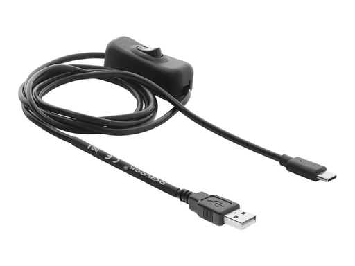 [81659] Delock USB- / Stromkabel - USB (M) zu USB-C (M)