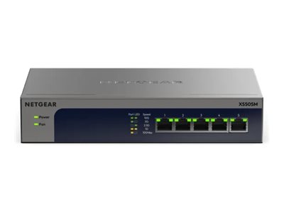 [XS505M-200EUS] Netgear XS505Mv2 - Switch - unmanaged - 5 x 100/1000/2.5G/5G/10GBase-T